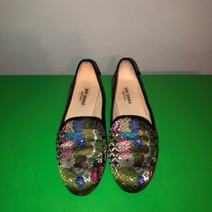 Floral Loafers